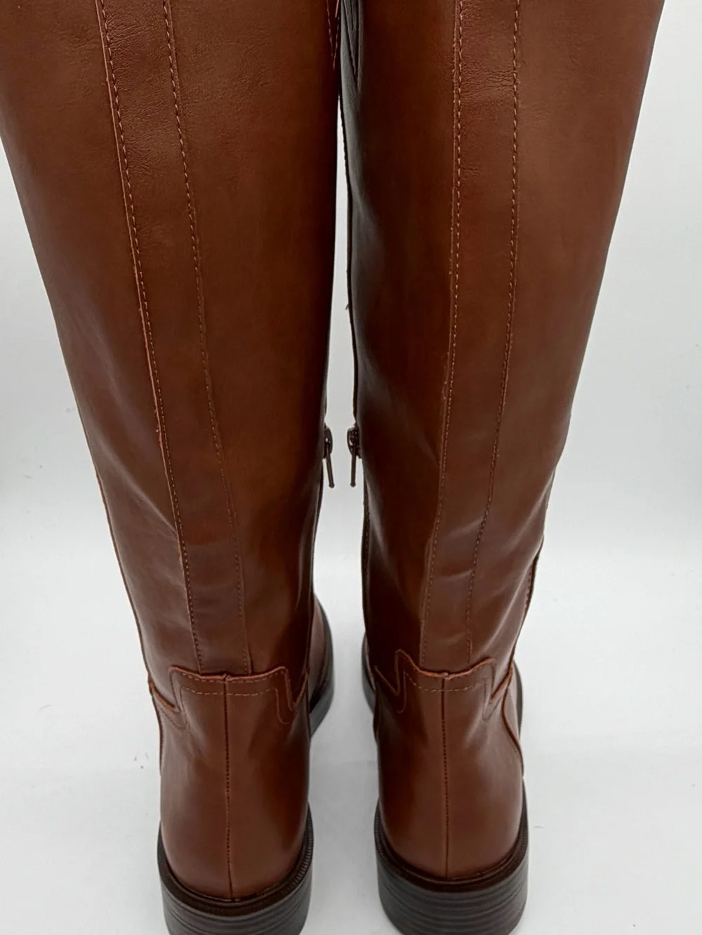 Dolce Vita Women's Over-The-Knee Cognac Leather Boots